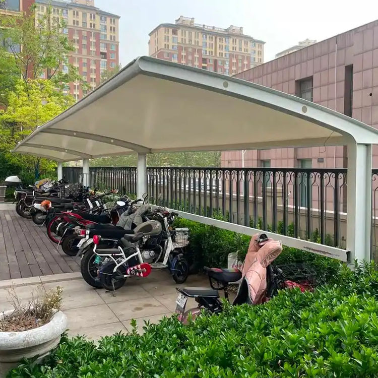 酉阳膜结构电动车棚